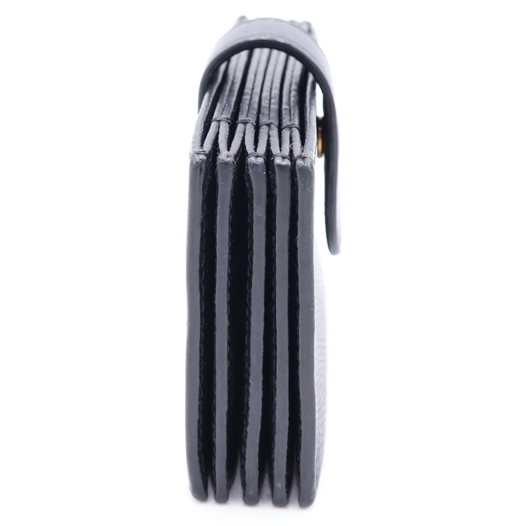 CELINE(セリーヌ) Accordeon Card holder In Grained Calfskin アコーデオン カードホルダー グレインドカーフスキン ブラック 10B693BFP.38NO レディース