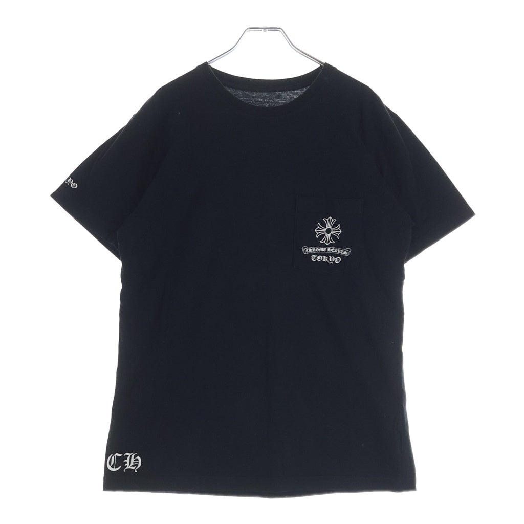 CHROME HEARTS(クロムハーツ) OLS S/S 東京限定 バックCHプラスプリント 半袖Tシャツカットソー