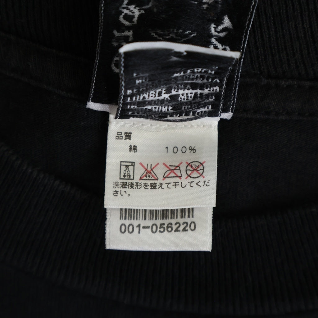 CHROME HEARTS(クロムハーツ) OLD SCRL LABEL オールド スクロールラベル CHプラス 長袖カットソー ブラック