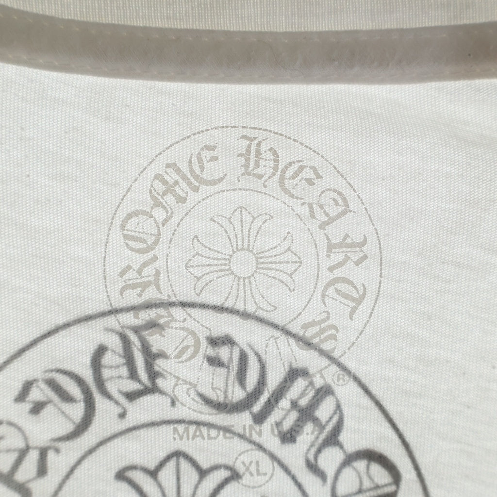 CHROME HEARTS(クロムハーツ) CH S/S TBAR 英字ロゴ Tバープリント 半袖Tシャツカットソー ホワイト -
