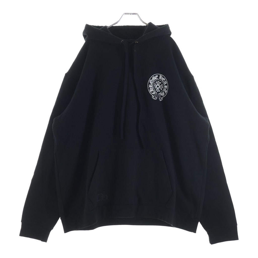 CHROME HEARTS(クロムハーツ) SWTSHRT HD PLVR LTD TOKYO 東京限定 ホースシュープリント プルオーバーパーカー フーディー ブラック -
