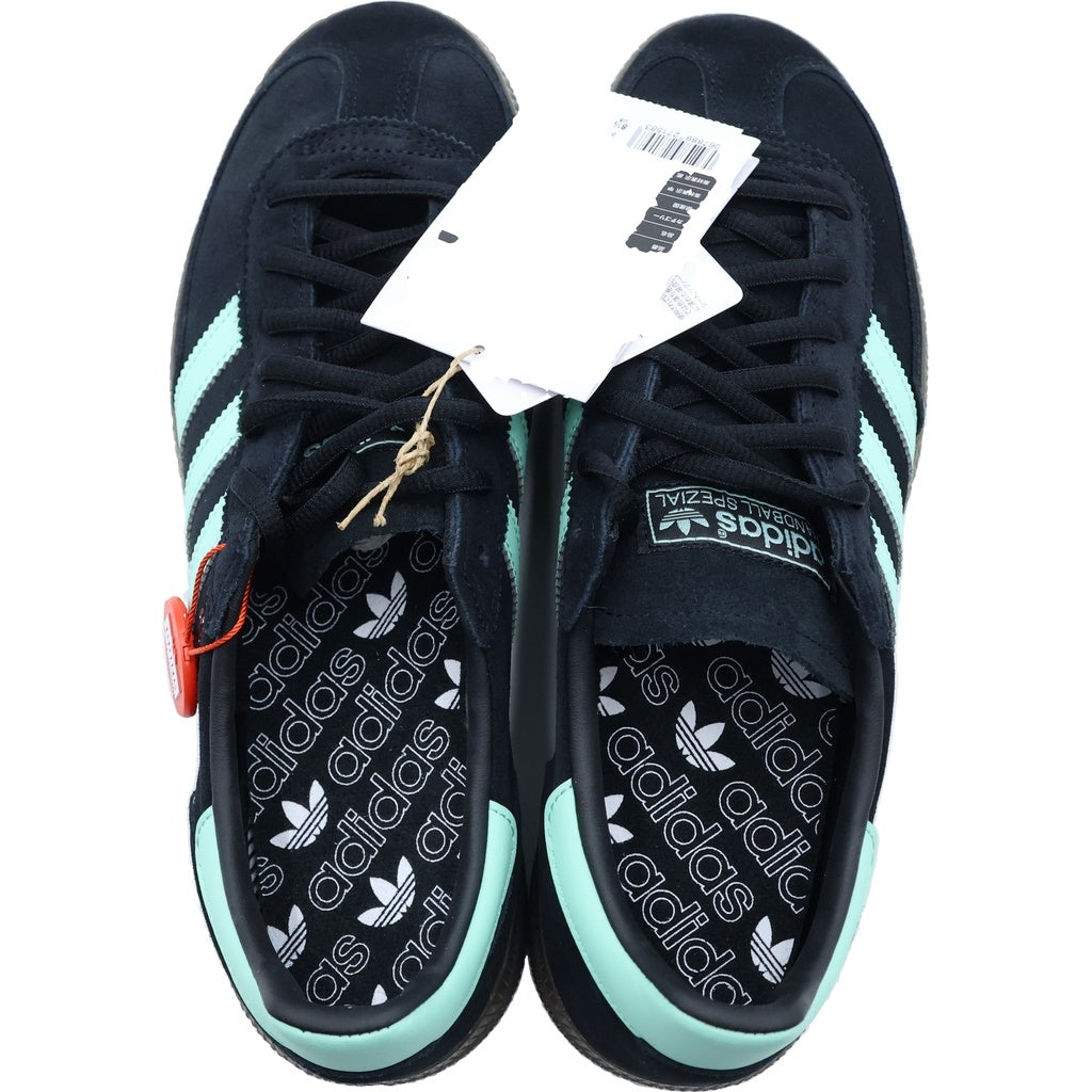 adidas(アディダス) HANDBALL SPEZIAL ローカットスニーカー ブラック/ブルー IH7491 US8.5/26.5cm