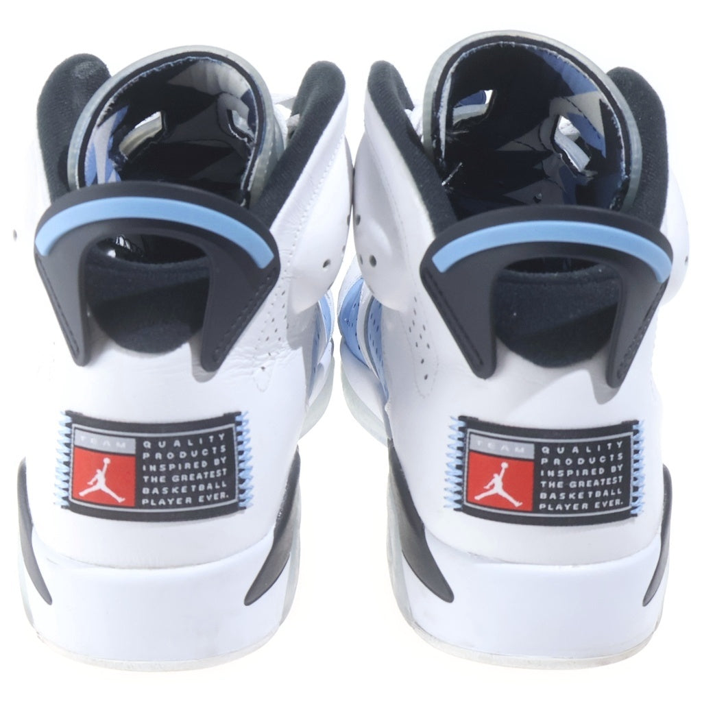 NIKE(ナイキ) AIR JORDAN6 RETRO UNC CT8529-410 エアジョーダン6 ハイカットスニーカー US10/28.0cm ブルー/ホワイト