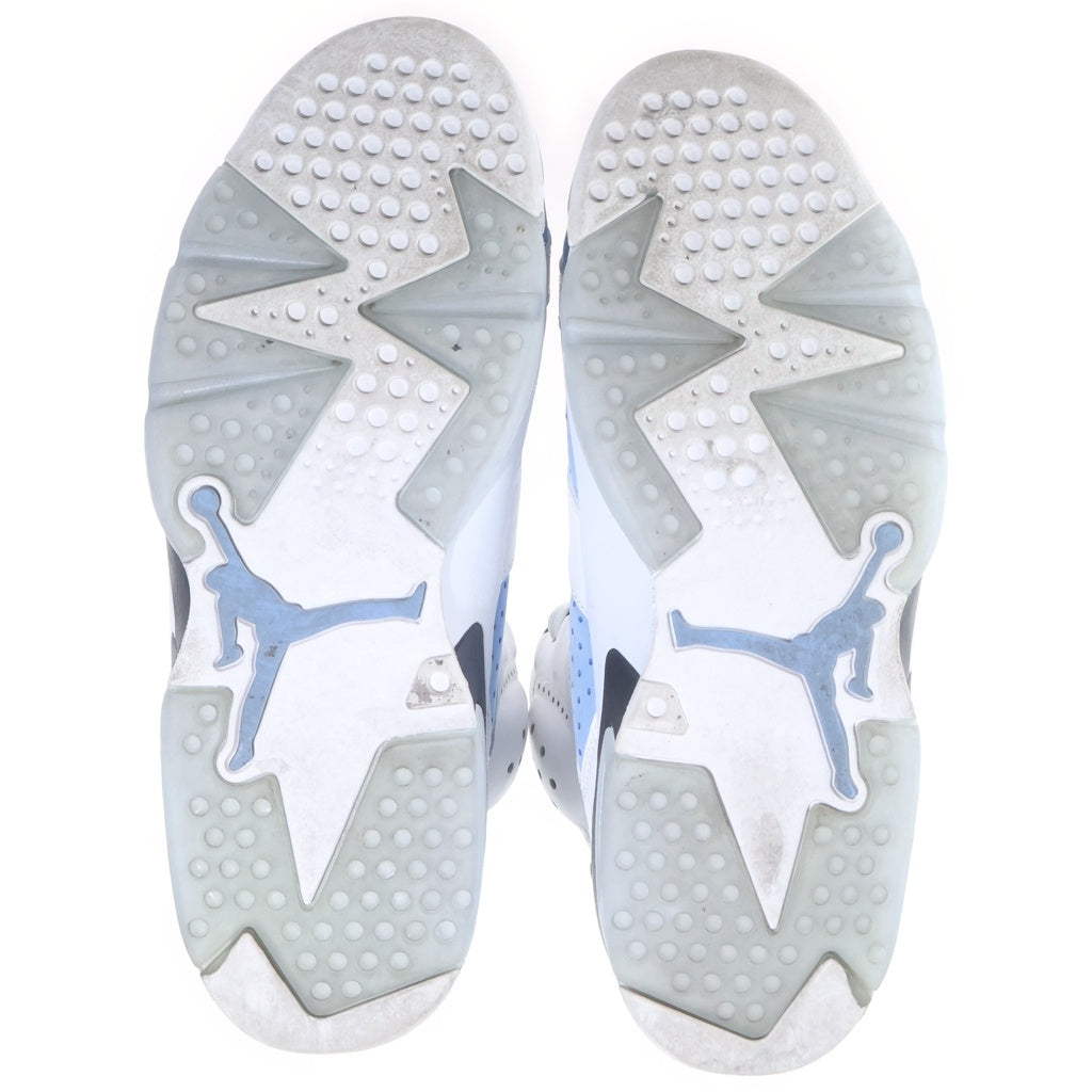NIKE(ナイキ) AIR JORDAN6 RETRO UNC CT8529-410 エアジョーダン6 ハイカットスニーカー US10/28.0cm ブルー/ホワイト