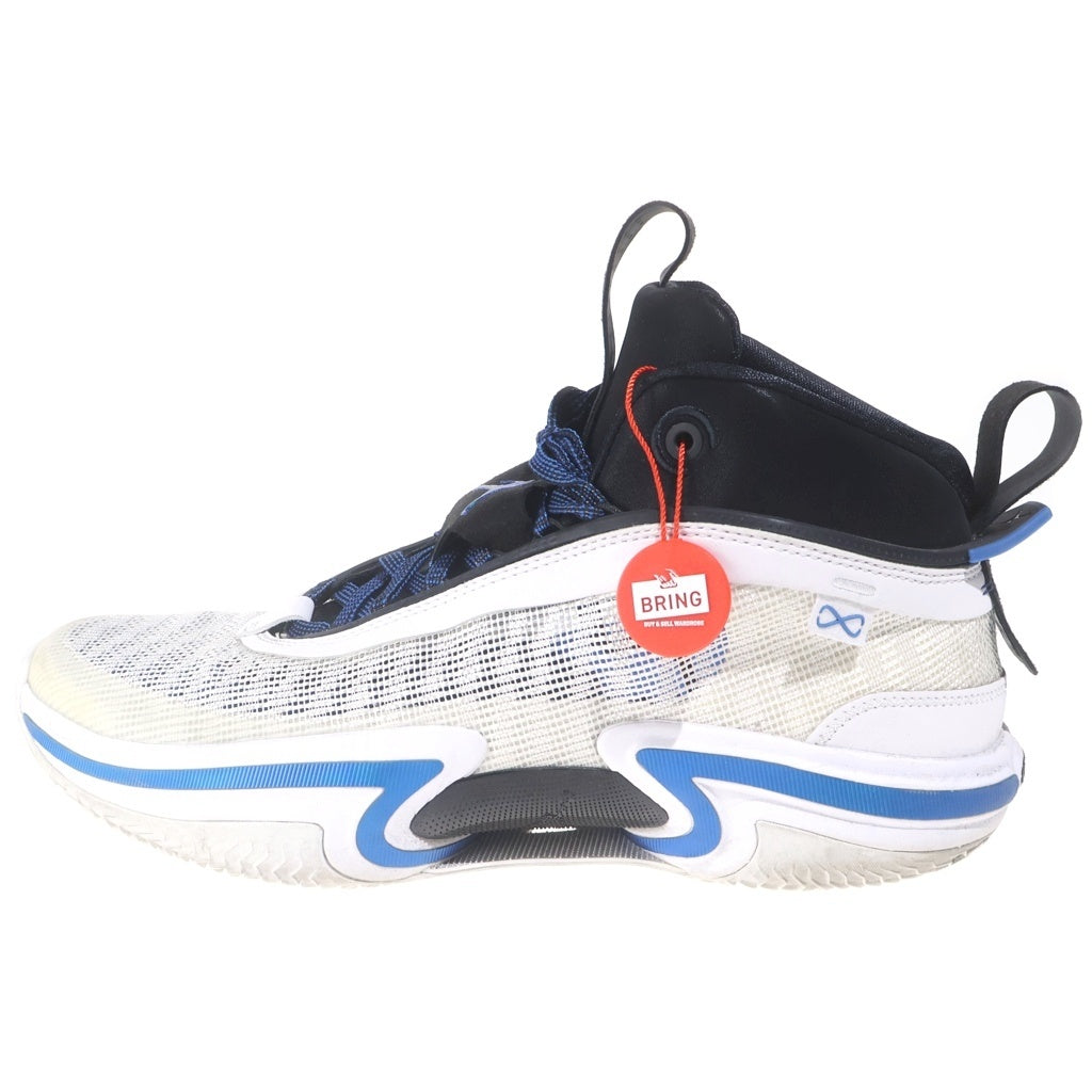 NIKE(ナイキ) Air Jordan 36 PF DA9053-101 エアジョーダン36 ミッドカットスニーカー ホワイト/ブルー US10/28cm