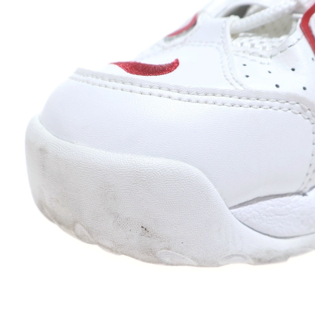 NIKE(ナイキ) AIR MORE UPTEMPO 96 エアモアアップテンポ ハイカットスニーカー ホワイト/レッド US9.5/27.5cm 921948-102
