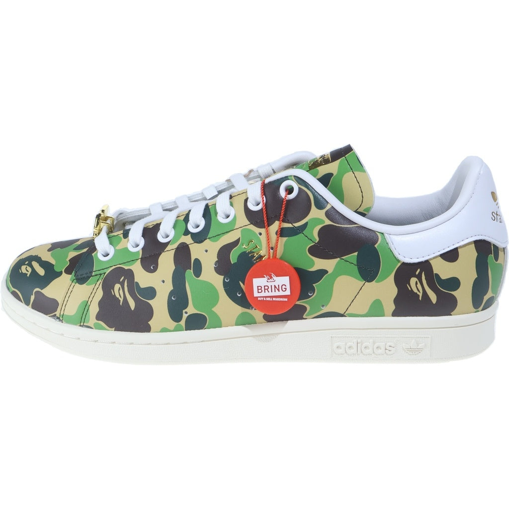 adidas(アディダス) ×STAN SMITH ABC CAMO ア ベイシングエイプ スタンスミス カモ柄 ローカットスニーカー マルチ US10/28cm IG8949