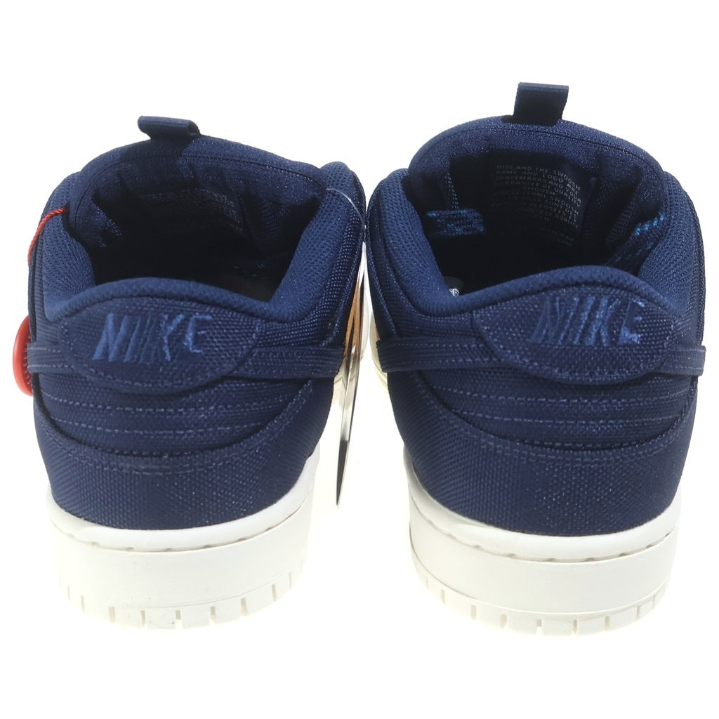 NIKE(ナイキ) DUNK LOW DESERT OCHRE AND MIDNIGHT NAVY ナイキ ダンク ロー ローカットスニーカー US9.5/27.5cm ネイビー DX6775-400