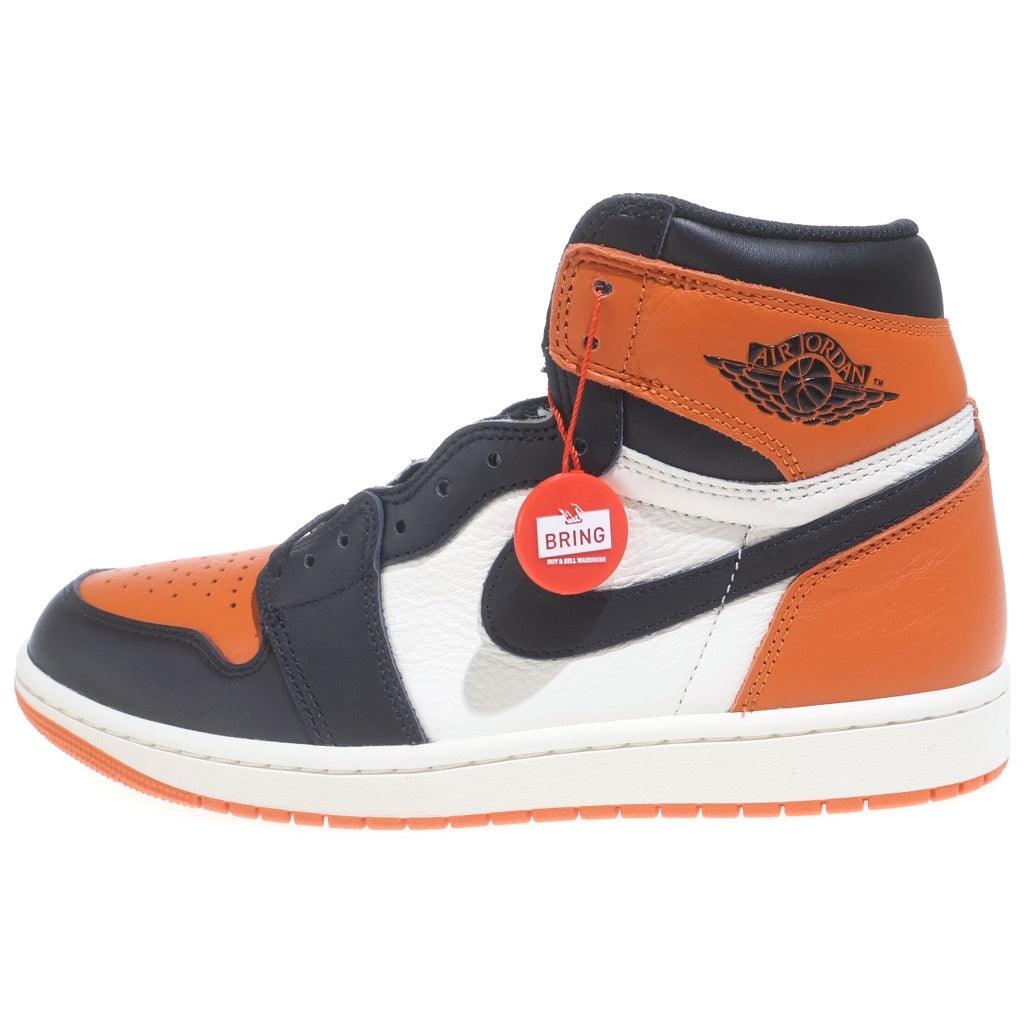 NIKE(ナイキ) AIR JORDAN 1 RETRO HIGH OG SHATTERED BACKBOARD エアジョーダン ハイカットスニーカー US9.5/27.5cm DZ5485-008