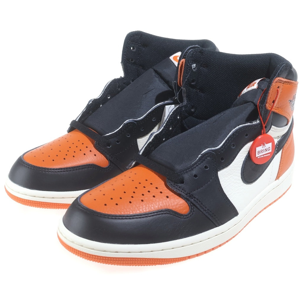 NIKE(ナイキ) AIR JORDAN 1 RETRO HIGH OG SHATTERED BACKBOARD エアジョーダン ハイカットスニーカー US9.5/27.5cm DZ5485-008