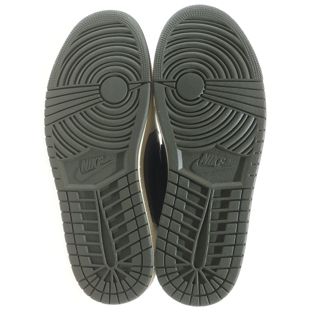 NIKE(ナイキ) ×TRAVIS SCOTT AIR JORDAN 1 LOW OG SP REVERSE OLIVE DM7866-200 トラヴィススコット エアジョーダン 1リバースオリーブ ローカットスニーカー US9/27.5cm