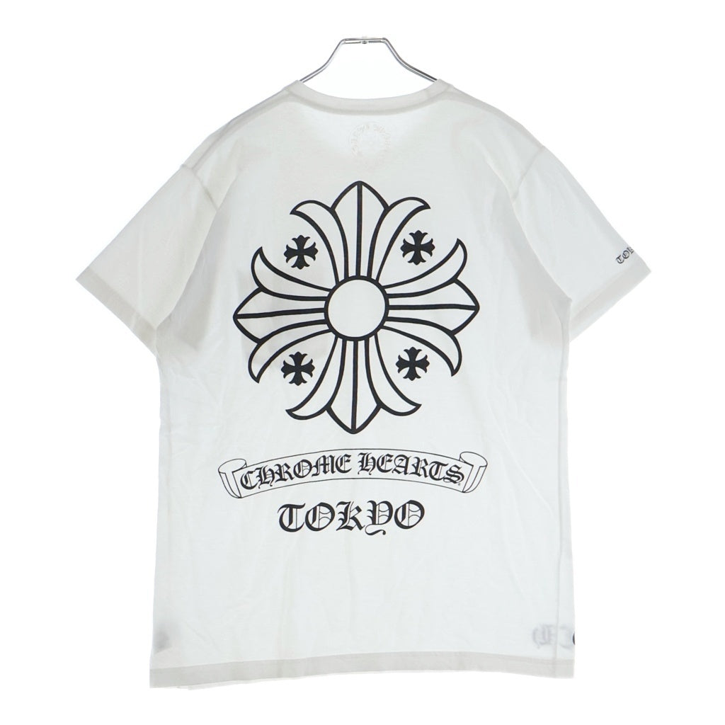 CHROME HEARTS(クロムハーツ) TOKYO Limited Back CH Plus Print Tee 東京限定 バック CHプラス プリント Tシャツ ホワイト