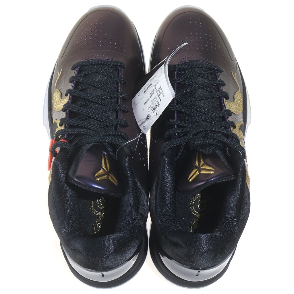 NIKE(ナイキ) KOBE 5 PROTRO Year of the Mamba コービー5 プロトロ イヤーオブザマンバ ローカットスニーカー ブラック/ゴールド US8.5/26.5cm IB4481-500