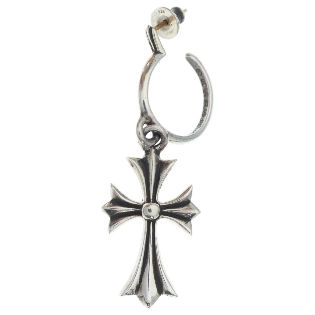 CHROME HEARTS(クロムハーツ) TINY CH CROSS タイニーCHクロス フープピアス シルバー BCA115