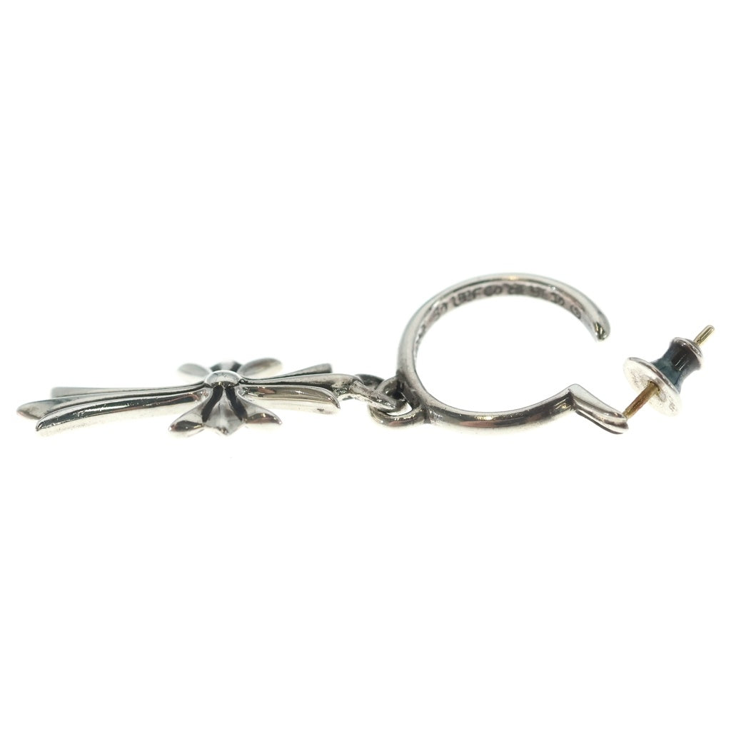 CHROME HEARTS(クロムハーツ) TINY CH CROSS タイニーCHクロス フープピアス シルバー BCA115