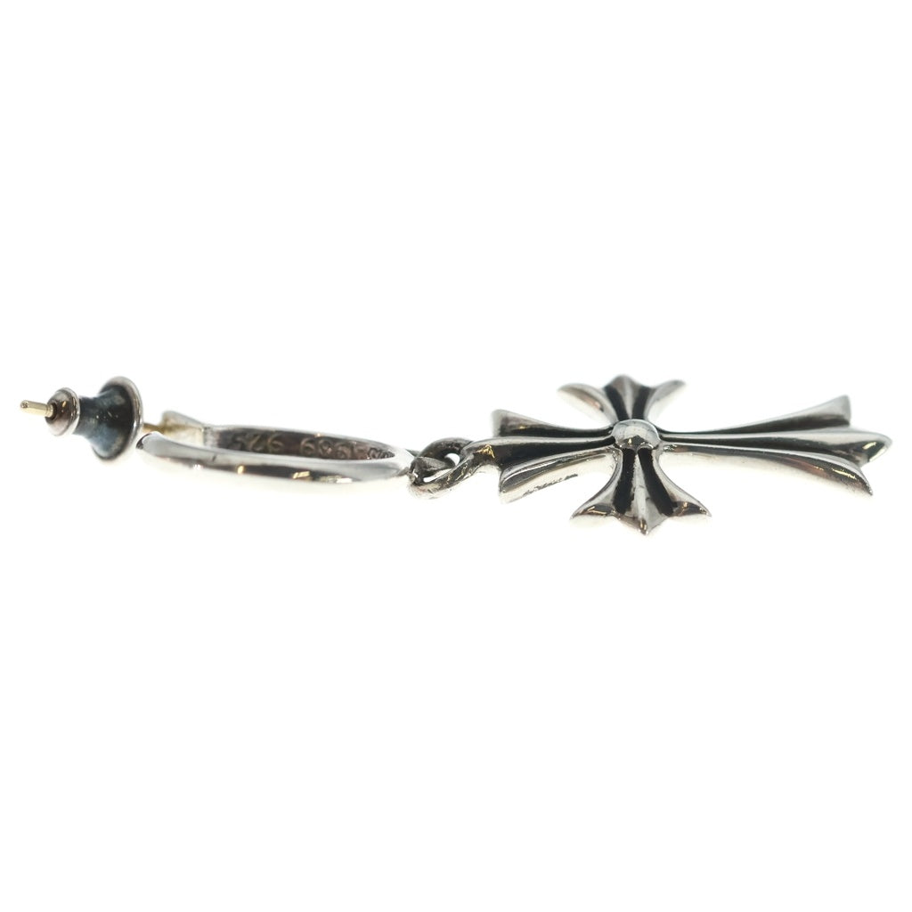 CHROME HEARTS(クロムハーツ) TINY CH CROSS タイニーCHクロス フープピアス シルバー BCA115