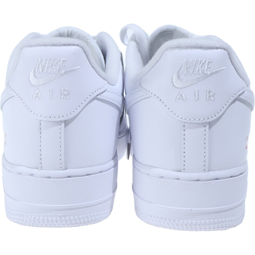 NIKE(ナイキ) ×Supreme Air Force 1 Low White シュプリーム × ナイキ エアフォース1 ロー ホワイトローカットスニーカー ホワイト/レッド US9/27cm CU9225-100