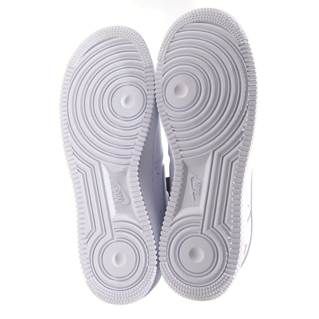 NIKE(ナイキ) ×Supreme Air Force 1 Low White シュプリーム × ナイキ エアフォース1 ロー ホワイトローカットスニーカー ホワイト/レッド US9/27cm CU9225-100