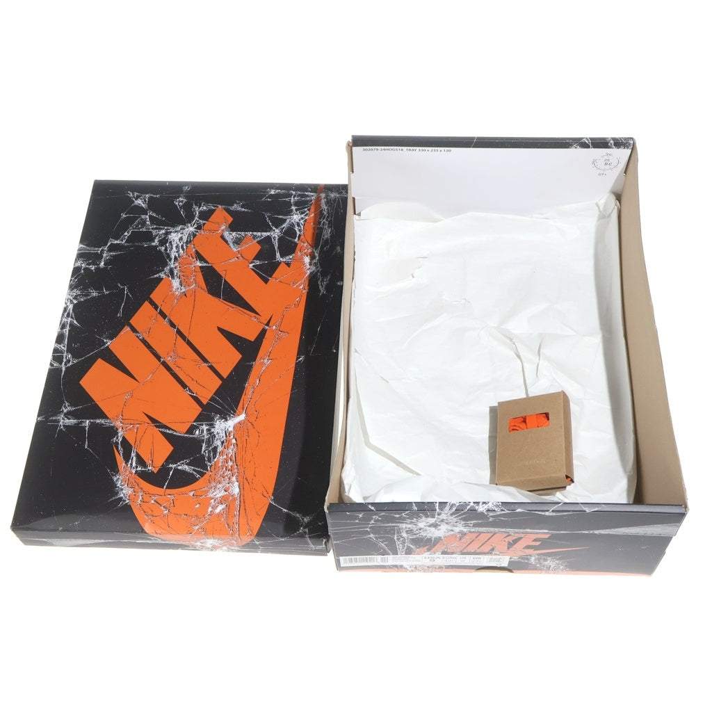 NIKE(ナイキ) AIR JORDAN RETRO HIGH OG エアジョーダン 1 レトロ オージー ハイカットスニーカー オレンジ/ブラック/ホワイト US9/27cm DZ5485-008