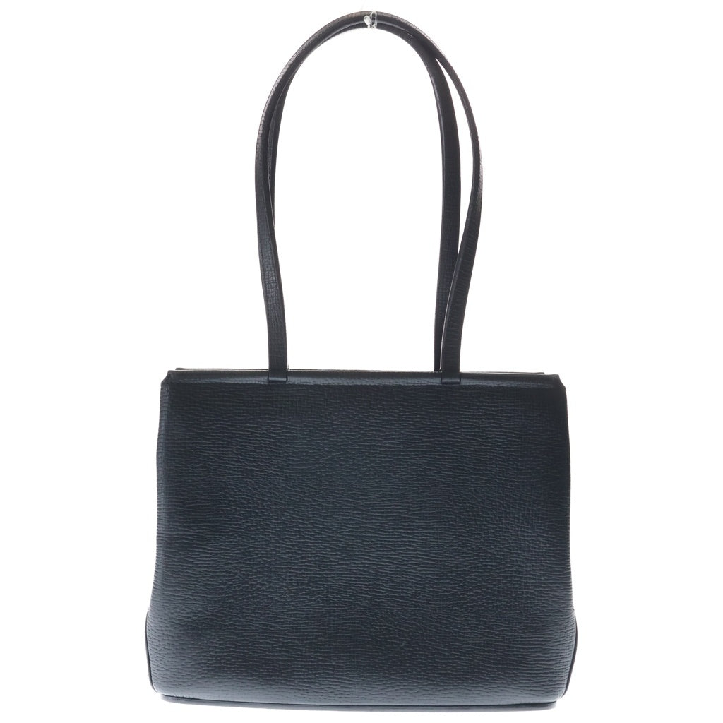 LOEWE(ロエベ) ロゴ刻印 レザートートバッグ ブラック レディース