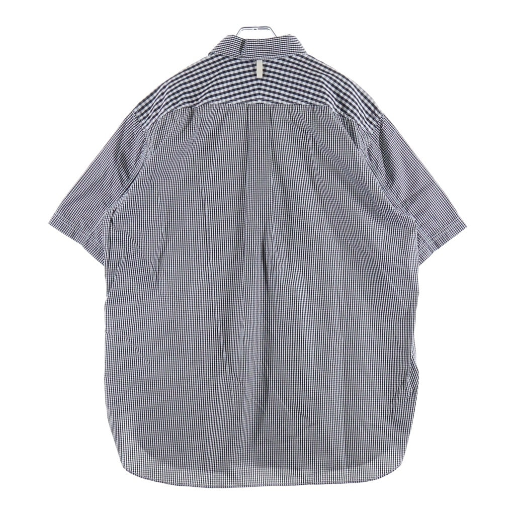COMME des GARCONS JUNYA WATANABE MAN(コムデギャルソンジュンヤワタナベマン) × Levi's 綿チェック 半袖シャツ ホワイト/ブラック WM-B906-100-1-4