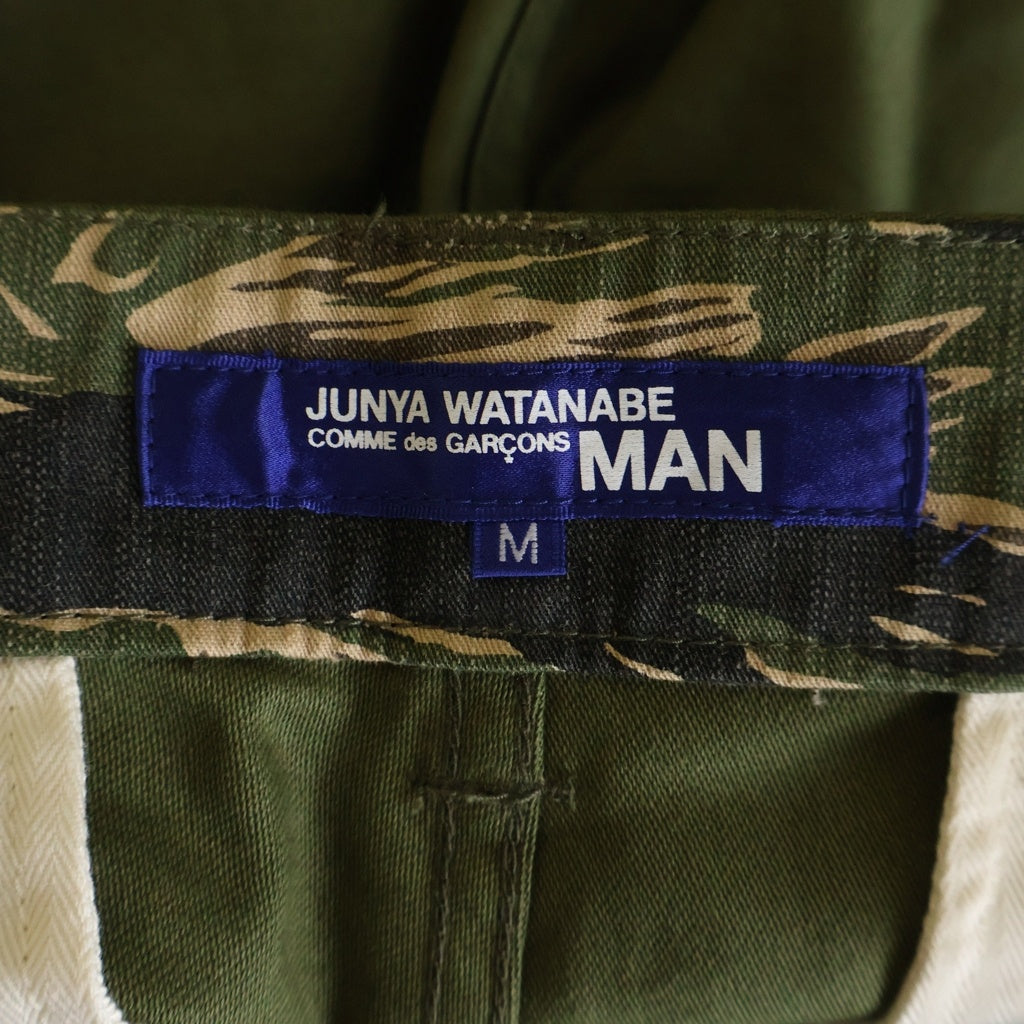 COMME des GARCONS JUNYA WATANABE MAN(コムデギャルソンジュンヤワタナベマン) 20AW コットン ミリタリー カーゴパンツ カーキ WF-P021