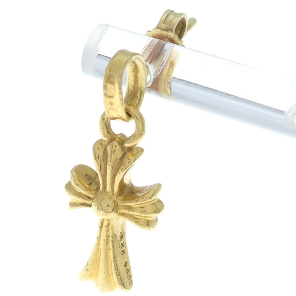 CHROME HEARTS(クロムハーツ) 22K BBY F PPRCHN 22Kベイビーファットドロップ ゴールドピアス -