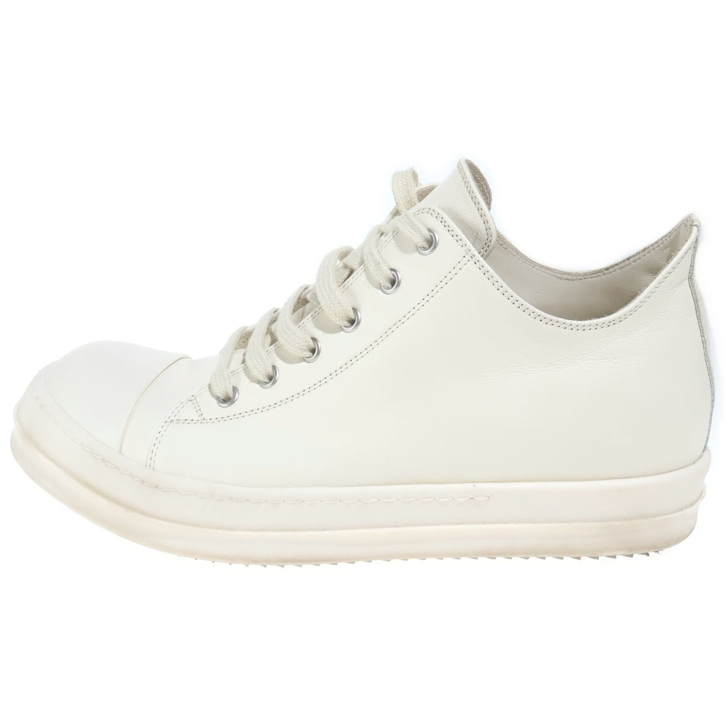 Rick Owens(リックオウエンス) RAMONES Low Cut Sneaker ラモーンズ ローカットスニーカー ホワイト 33217
