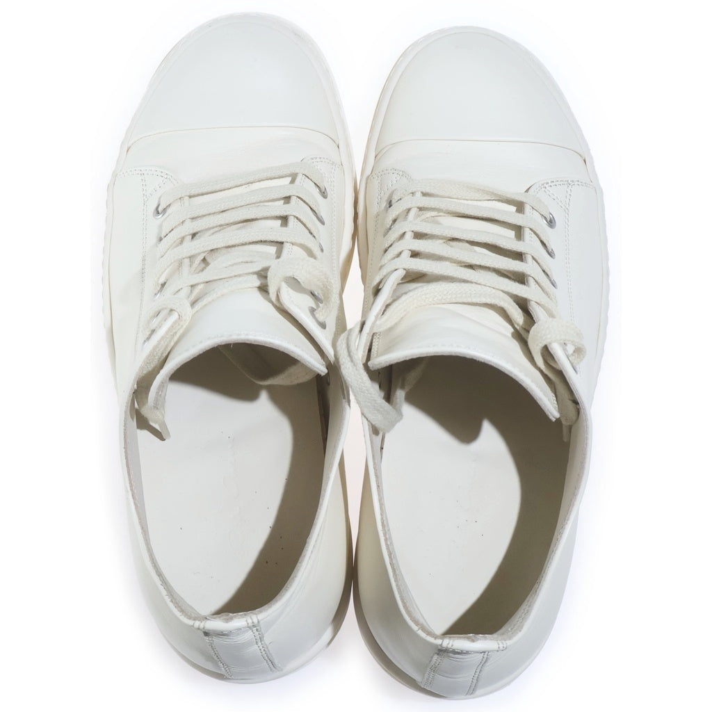 Rick Owens(リックオウエンス) RAMONES Low Cut Sneaker ラモーンズ ローカットスニーカー ホワイト 33217