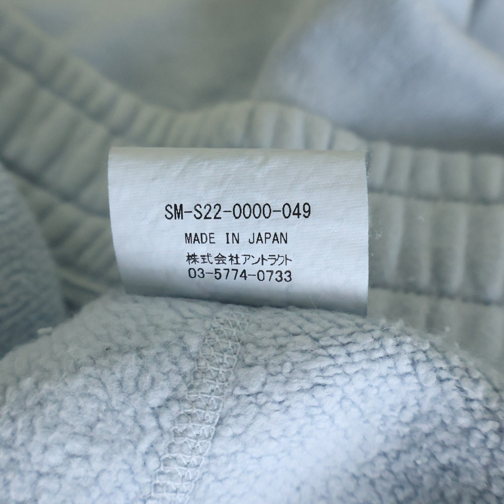 SAINT MICHAEL(セントマイケル) 22SS SWEAT SHORTS LOGO スウェット ハーフパンツ ブルー SM-S22-0000-049