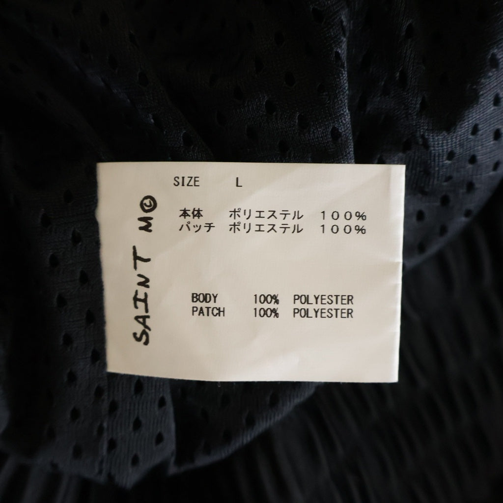 SAINT MICHAEL(セントマイケル) 23SS BOXING SHORTS ボクシングショーツ ハーフパンツ ブラック SM-S23-0000-063