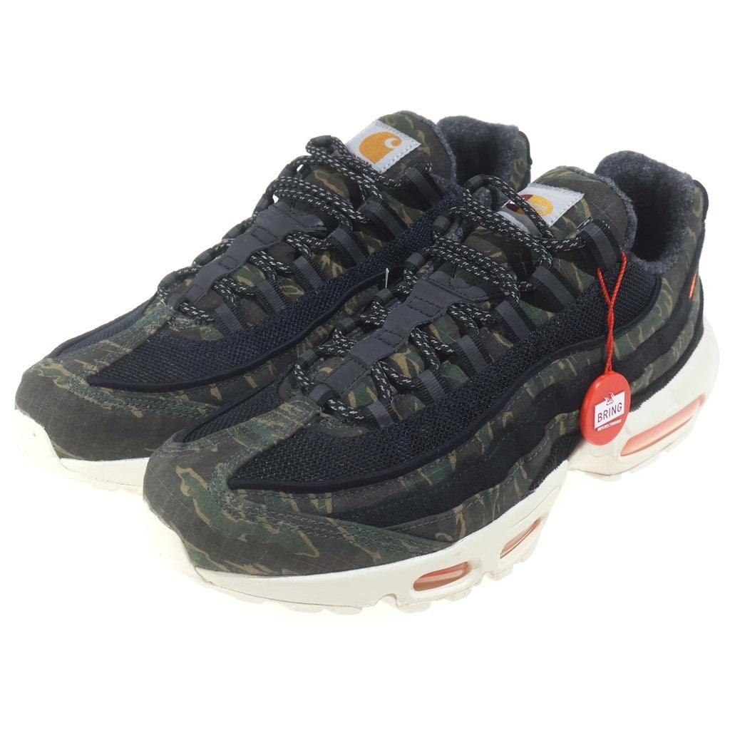 NIKE(ナイキ) × Carhartt WIP AIR MAX 95 カーハート エアマックス ローカットスニーカー カーキ US9.5/27.5cm AV3866-001