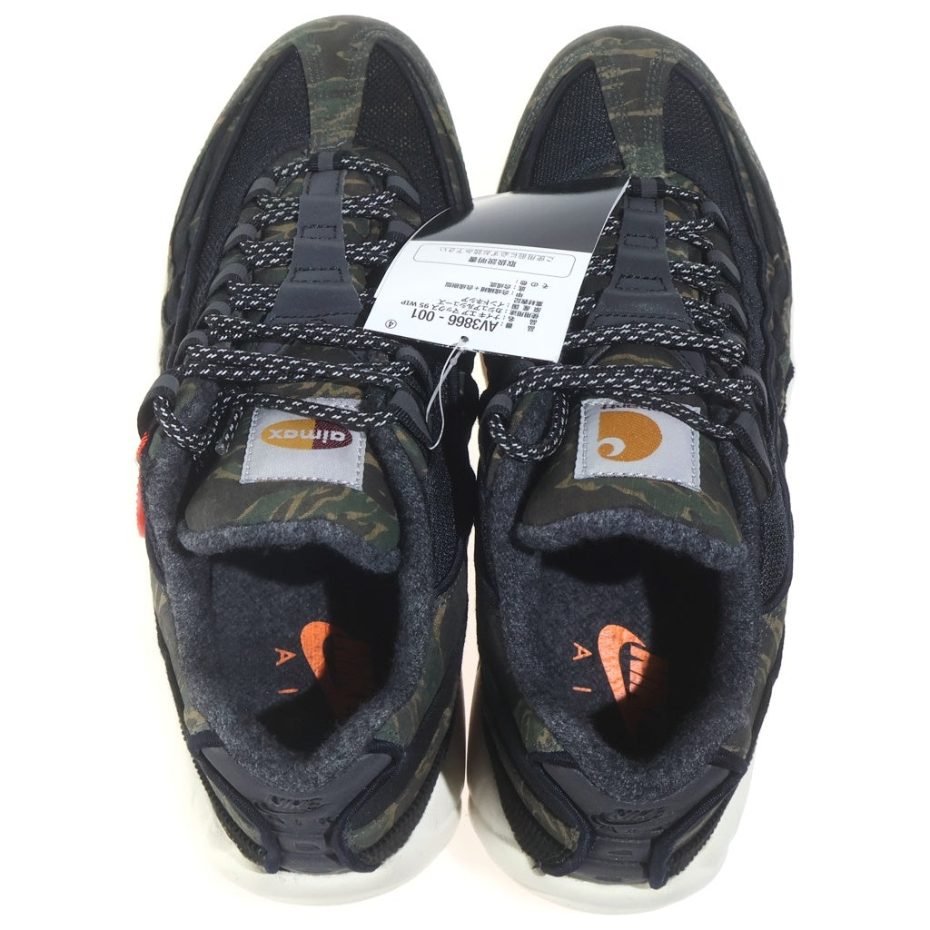 NIKE(ナイキ) × Carhartt WIP AIR MAX 95 カーハート エアマックス ローカットスニーカー カーキ US9.5/27.5cm AV3866-001