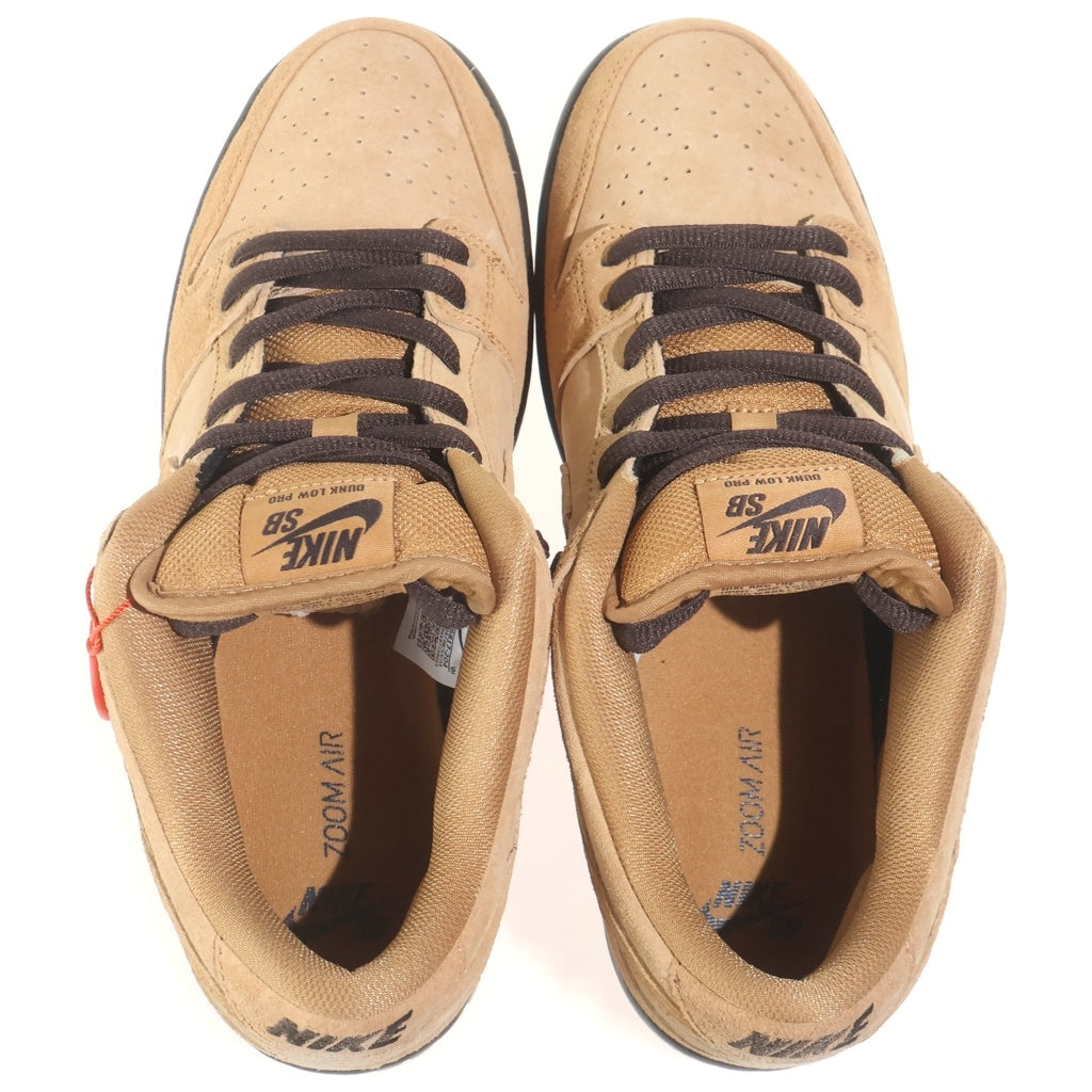 NIKE SB(ナイキエスビー) DUNK LOW PRO WHEAT ダンクロー プロ ウィート ローカットスニーカー ブラウン US9.5/27.5cm BQ6817-204