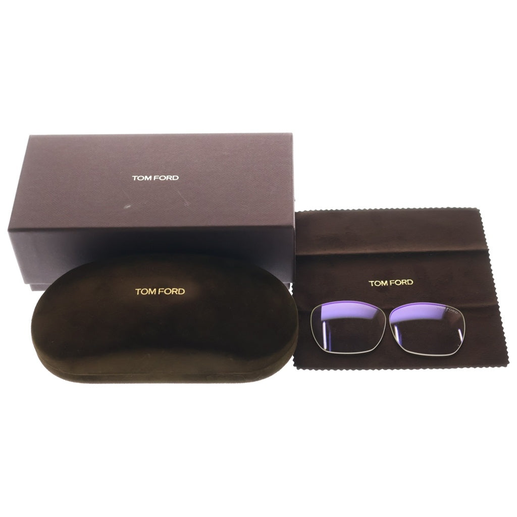 TOM FORD(トムフォード) アジアンフィット ウェリントン アイウェア 眼鏡 ブラック TF5592-D-B