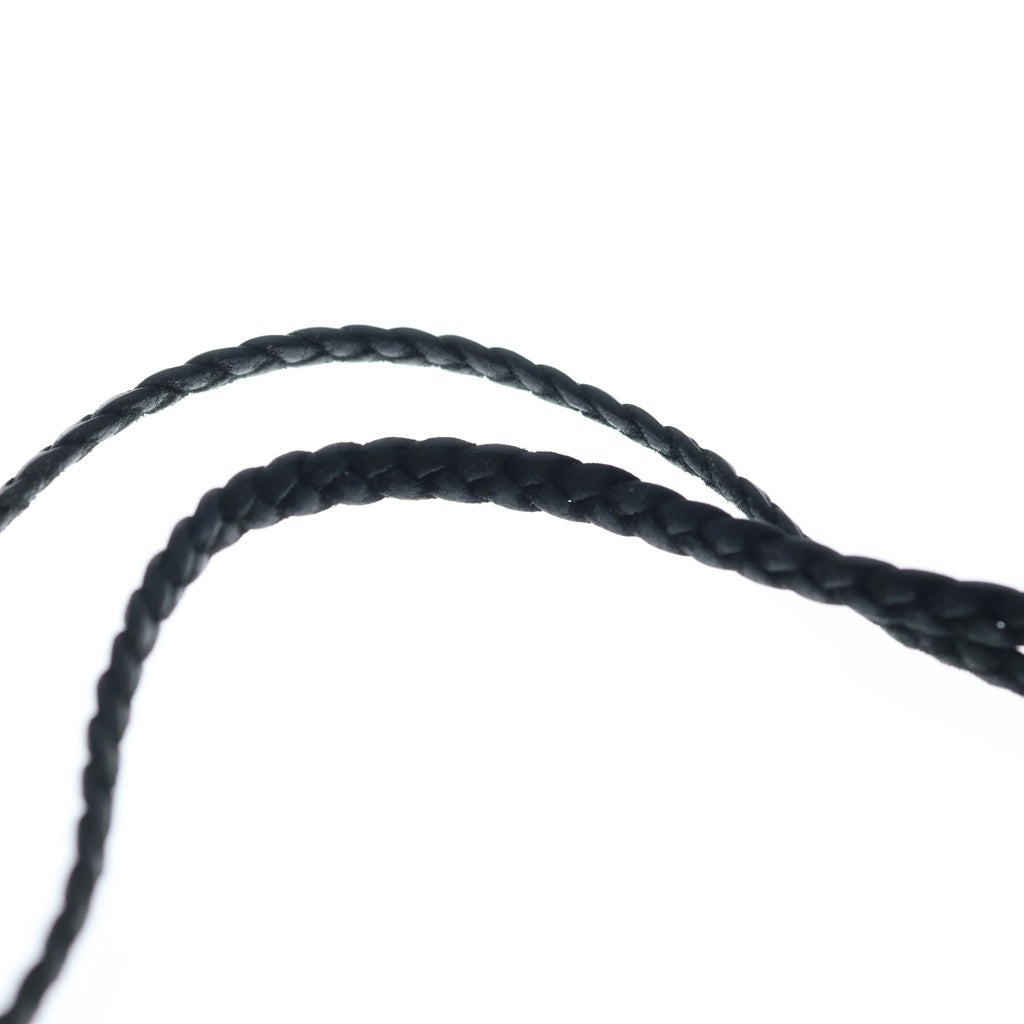 CHROME HEARTS(クロムハーツ) EW LOOP CROSSBAND アイウェアループクロスバンド スクロールチップ レザーブレイド シルバー/ブラック