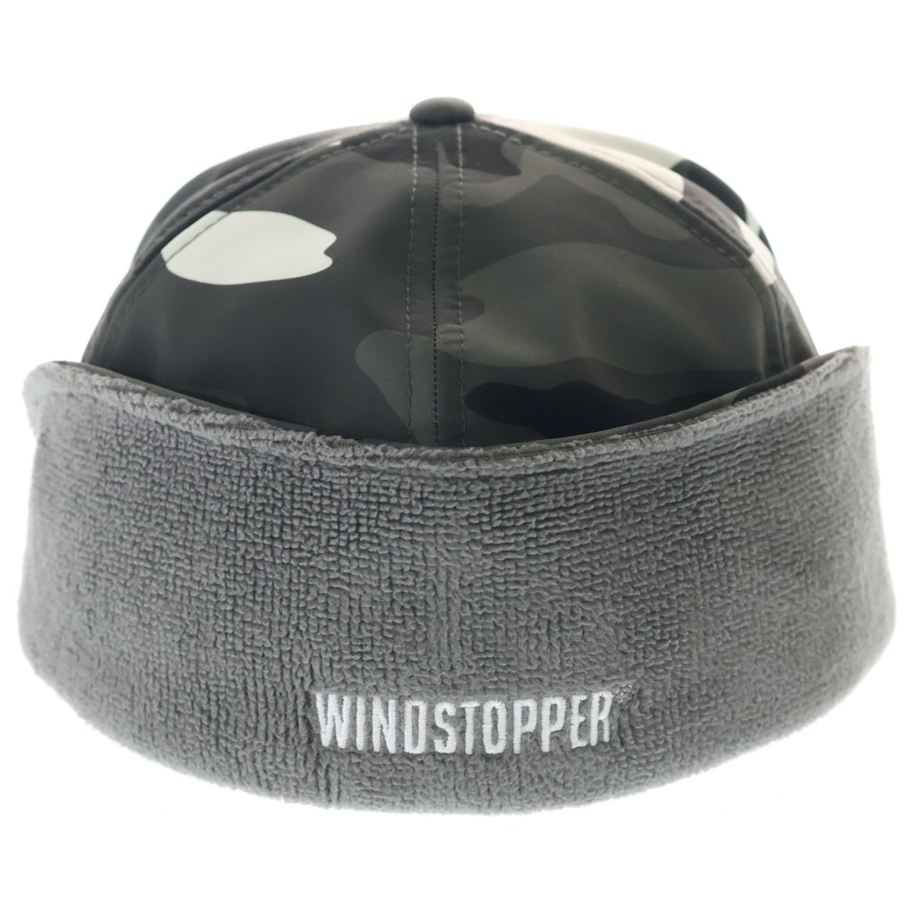 SUPREME(シュプリーム) 20AW×NEW ERA WINDSTOPPER Earflap Box Logo Cap ニューエラ ウィンドストッパー フラップ ボックスロゴ キャップ 帽子 カモ/グレー