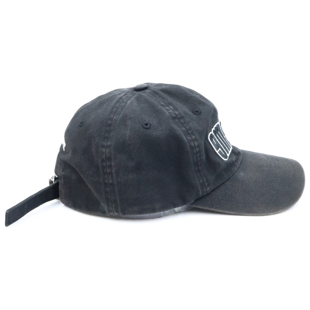 SUPREME(シュプリーム) 21AW Reverse Logo 6-Panel リバースロゴ 6パネルキャップ 帽子 ブラック -