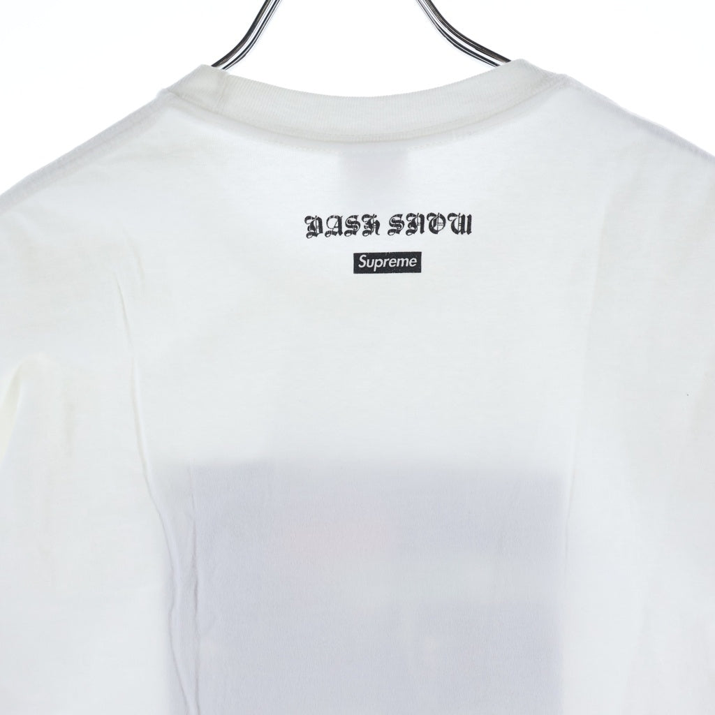 SUPREME(シュプリーム) 23AW Dash Snow Hell Tee プリント半袖Tシャツ カットソー ホワイト