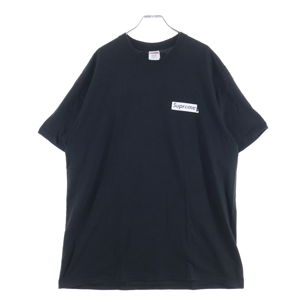 SUPREME(シュプリーム) 23AW Static Tee プリント半袖Tシャツ カットソー ブラック