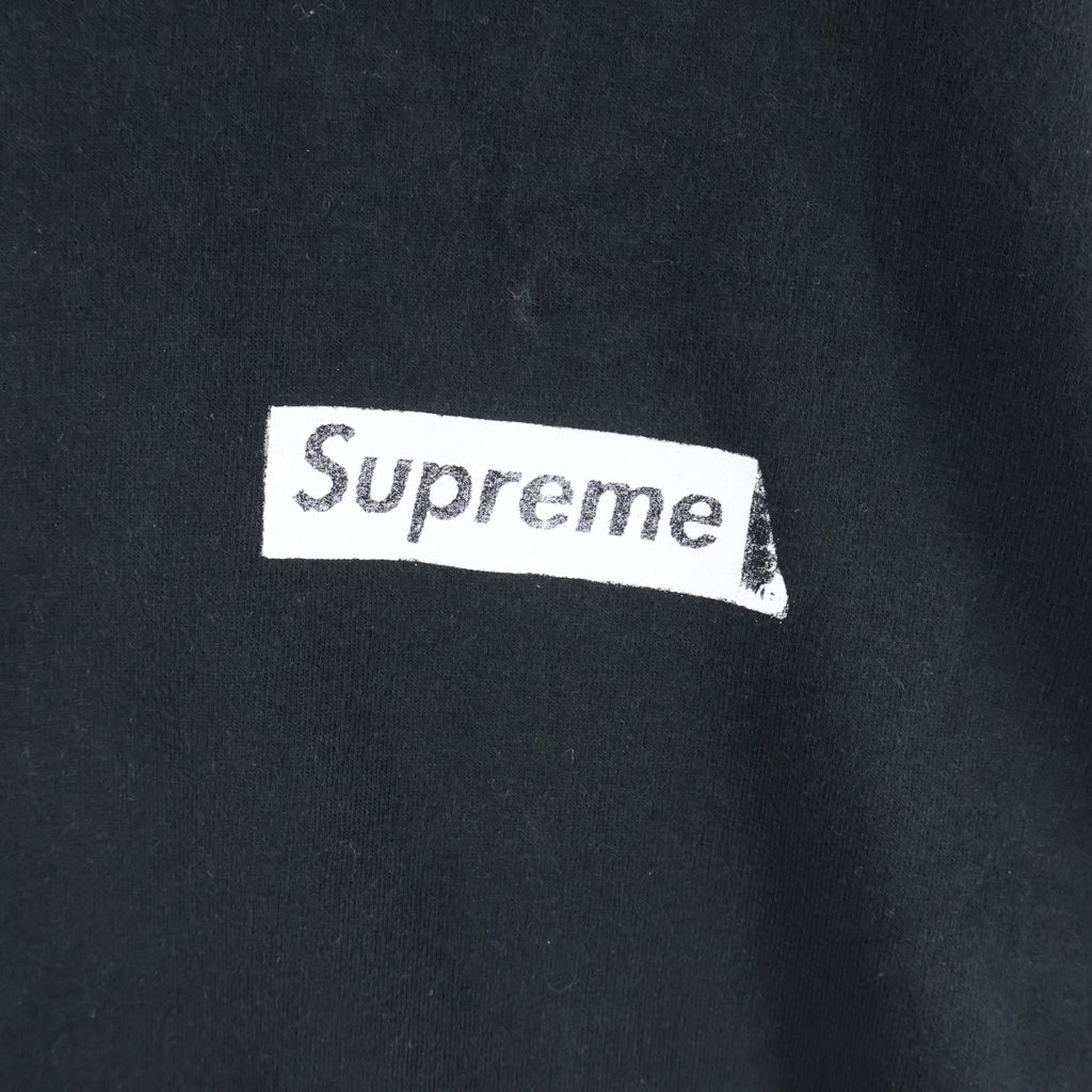 SUPREME(シュプリーム) 23AW Static Tee プリント半袖Tシャツ カットソー ブラック