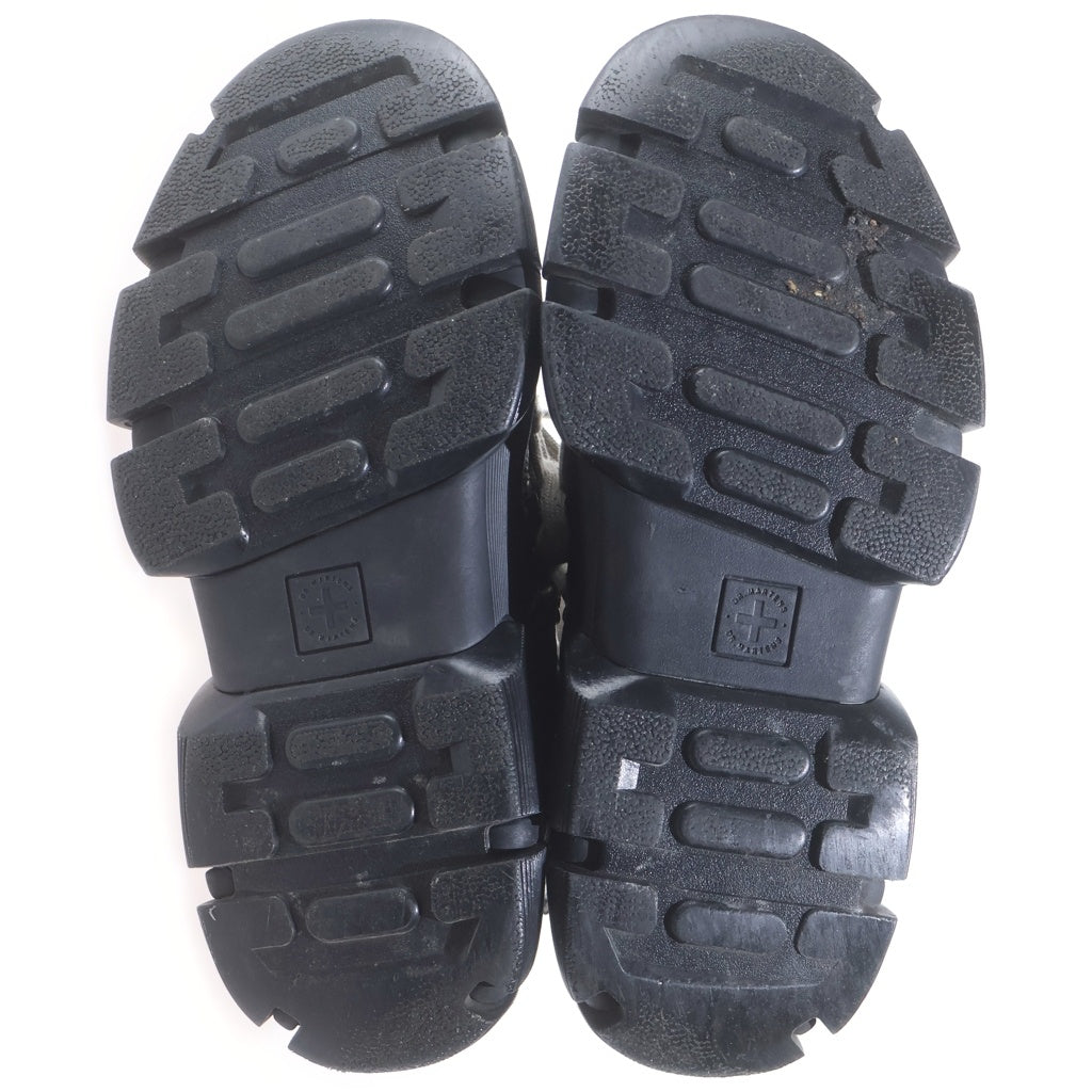 Rick Owens(リックオウエンス) ×Dr.Martens 1460 DMXL Megalace R0 メガレース サイドジップ ハイカット レザーブーツ ブラック UK9 31752001