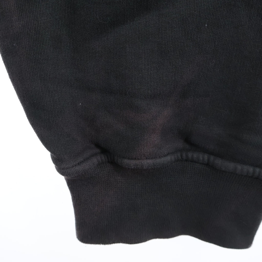 STONE ISLAND(ストーンアイランド) 24AW SWEATSHIRTS ロゴ ワッペン ブラッシュド スウェットパンツ ブラック 811560920