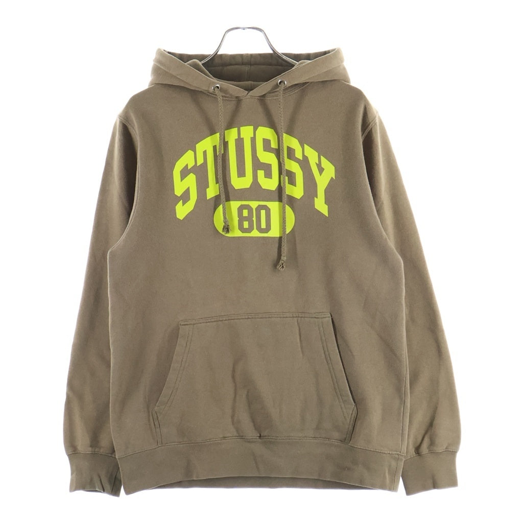 STUSSY(ステューシー) 80 Relaxed Hoodie リラックスド スウェット プルオーバーパーカー ブラウン