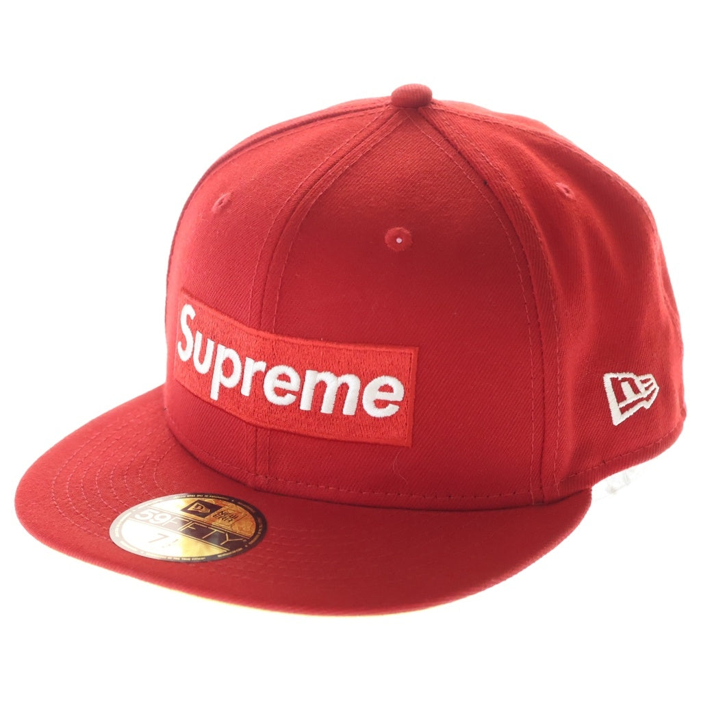 SUPREME(シュプリーム) 21AW × NEWERA No Comp Box Logo ニューエラ ノーコンプ ボックスロゴキャップ 帽子 レッド
