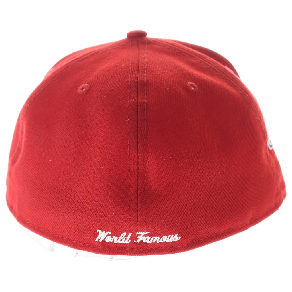 SUPREME(シュプリーム) 21AW × NEWERA No Comp Box Logo ニューエラ ノーコンプ ボックスロゴキャップ 帽子 レッド
