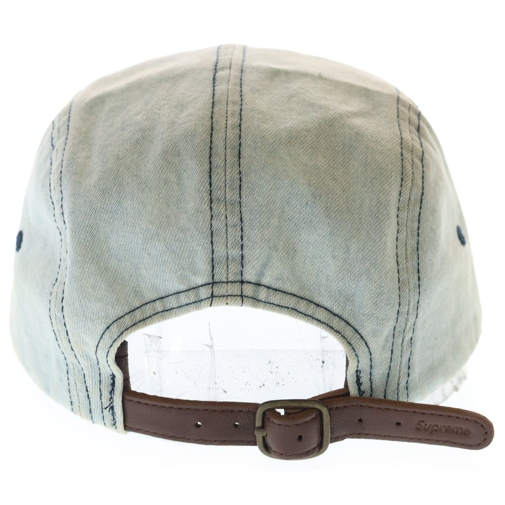 SUPREME(シュプリーム) 21AW Washed Chino Twill Camp Cap ウォッシュド チノツウィル キャンプキャップ 帽子 インディゴ