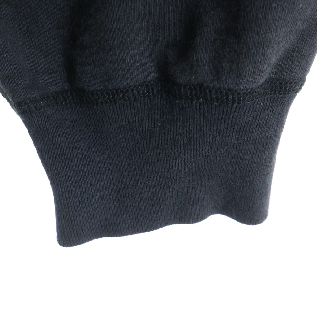 SUPREME(シュプリーム) 18AW Perforated Leather Hooded Sweatshirt パーフォレーテッド レザー プルオーバー パーカー フーディー ブラック