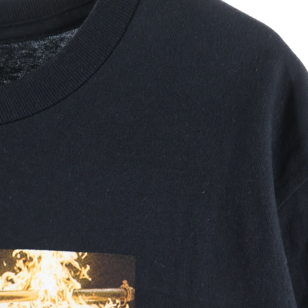 SUPREME(シュプリーム) 26SS ×Spitfire Flag Tee スピットファイア フラッグ フロントロゴ 半袖Tシャツカットソー ブラック