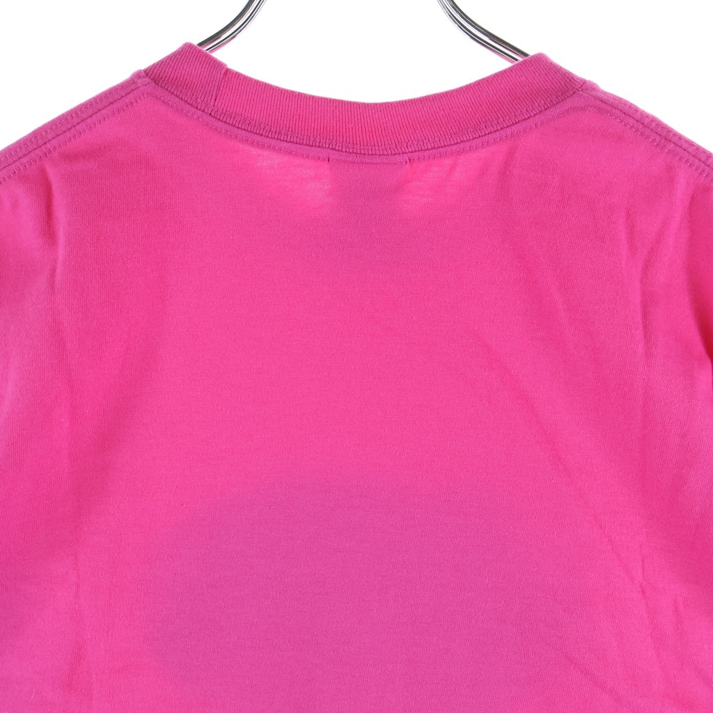 SUPREME(シュプリーム) 26SS Leash Tee Fuchsia フロントロゴ 半袖Tシャツカットソー ピンク